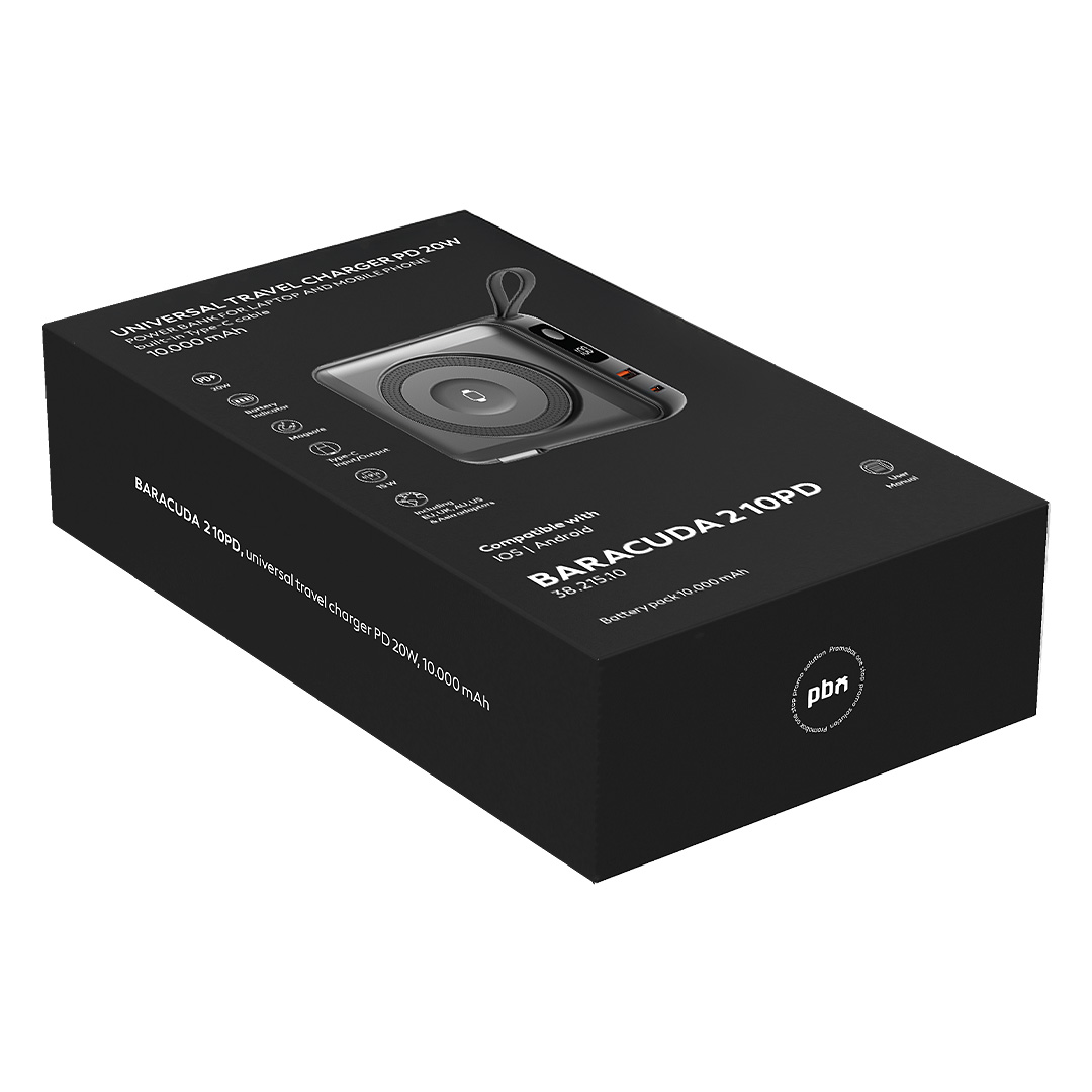 BARACUDA 2 10PD, univerzalni putni punjač pomoćna baterija. SKU: 000_38215