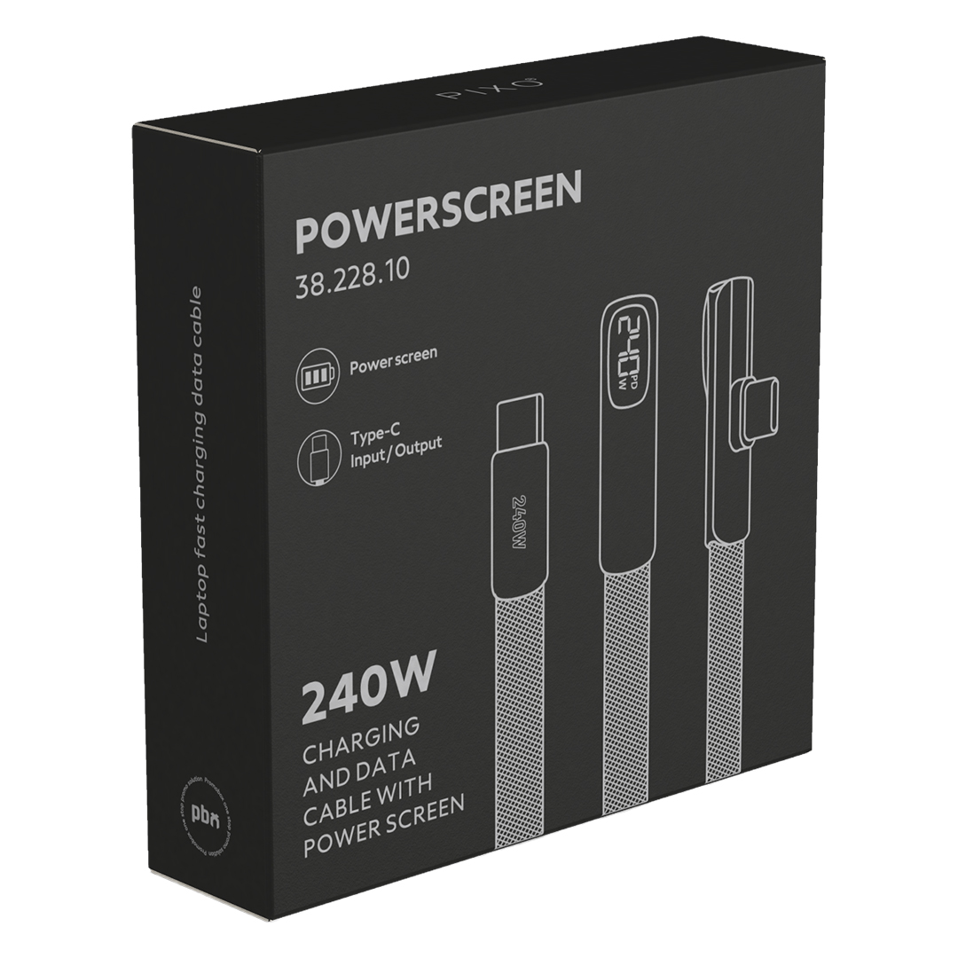 POWERSCREEN, type-c kabl za punjenje i prenos podataka. SKU: 000_38228