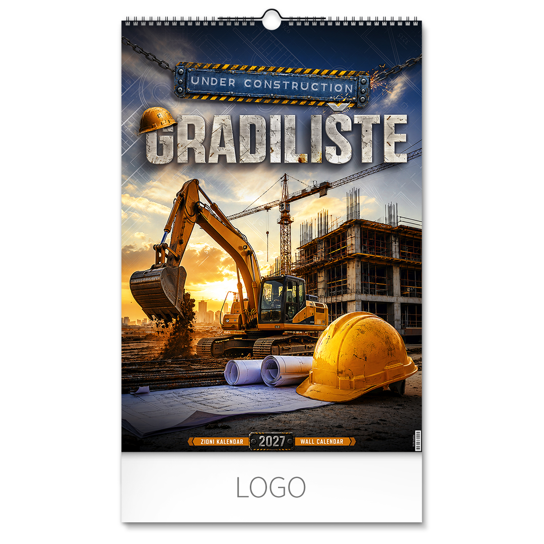 GRADILIŠTE, zidni kalendar: 7 listova, dvomesečni. SKU: 70038